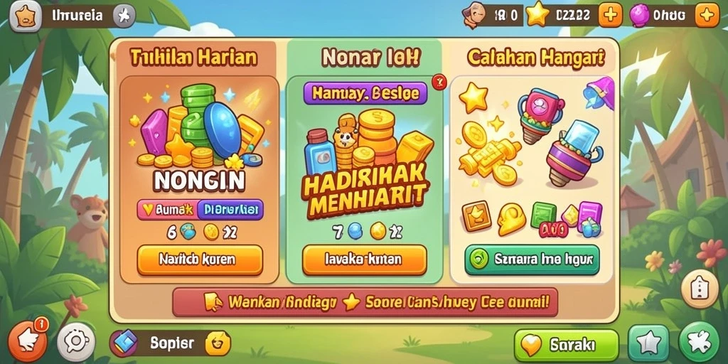 Pengalaman bermain yang menyegarkan dan menantang.