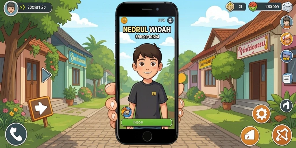 Fitur sosial yang mendukung interaksi antar pemain.