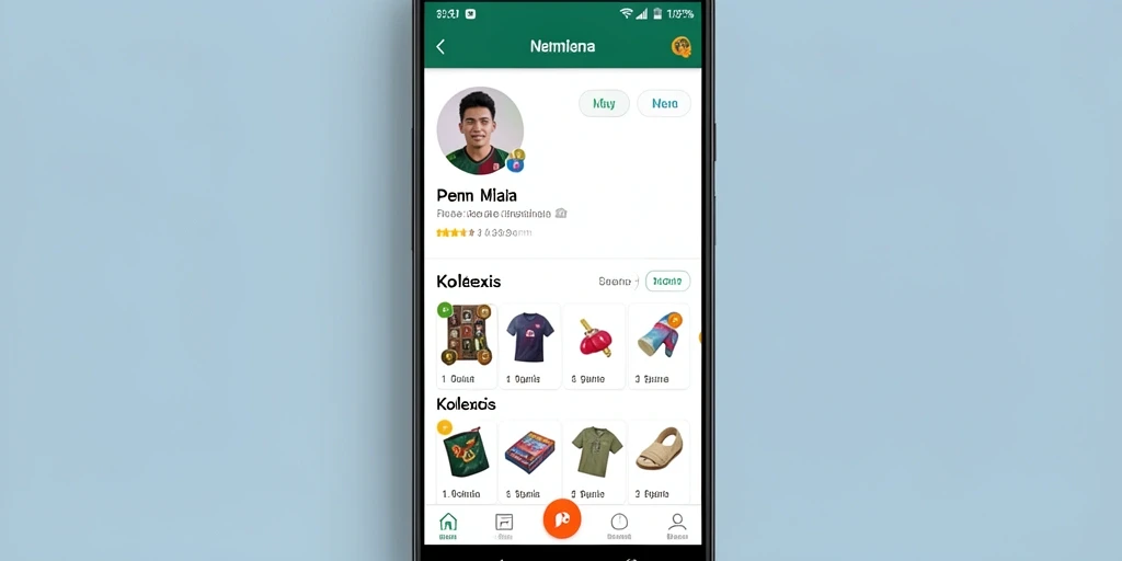 Tangkapan layar interaksi dalam komunitas pemain.