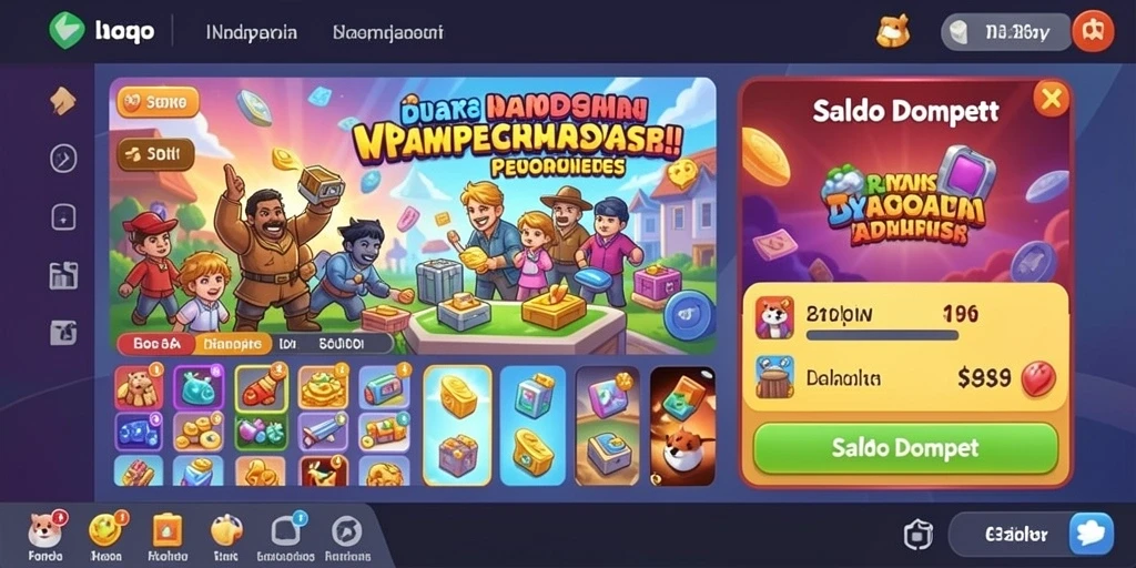 Visualisasi fitur multiplayer yang seru dan interaktif.