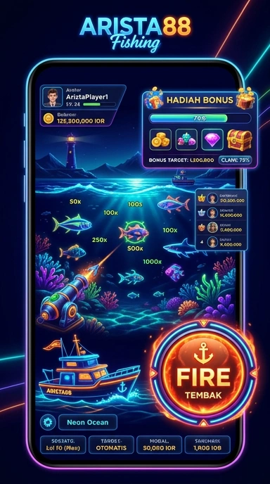 arista88 — layar beranda
